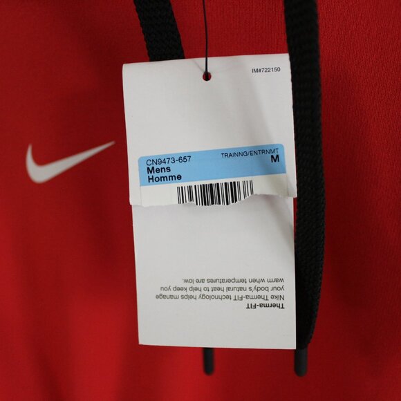 staff issue❤️Canadian National Railway CN Nike Therma-FIT Fleece Pullover Hoodie - Picture 6 of 14